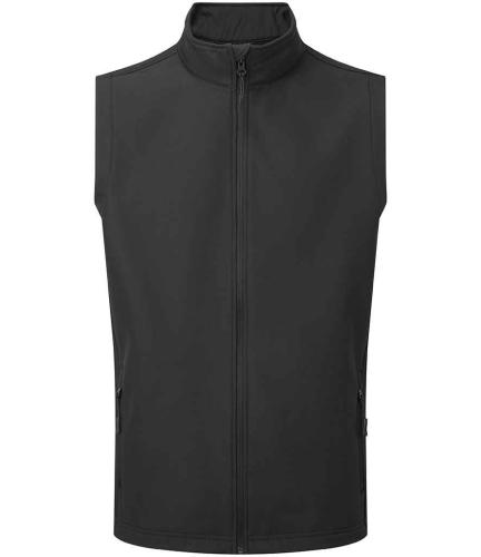 Premier Windchecker? Recycled Printable Soft Shell Gilet - BLK - 3XL